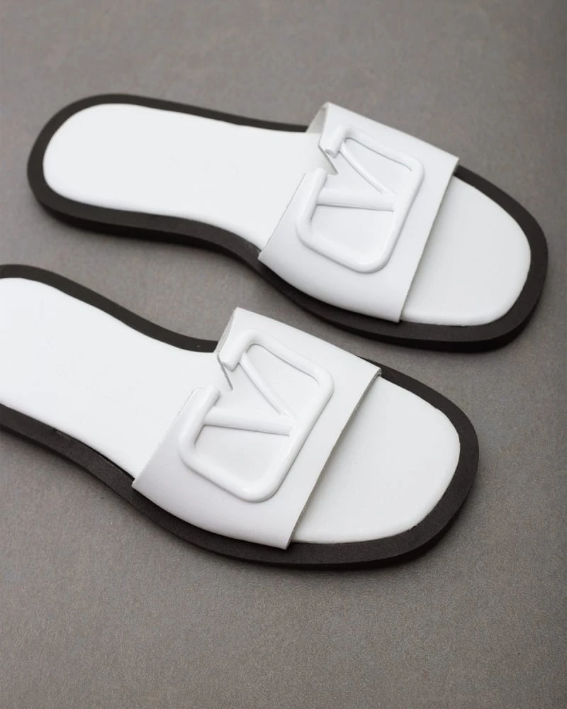Σανδάλια δερμάτινα με αγκράφα Iris - Λευκό 7 Σανδάλια δερμάτινα με αγκράφα Iris - Λευκό - Image 5