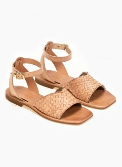 Σανδάλια δερμάτινα με πλεκτό Pattern Iris - Φυσικό 8 Σανδάλια δερμάτινα με πλεκτό Pattern Iris - Φυσικό -The Fashion Project κατάστημα dermatina isia pedila me plekto pattern 90963 jbwn
