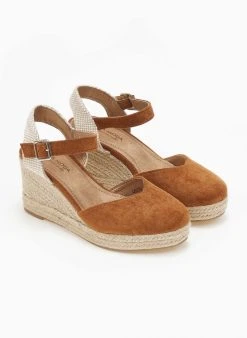 The Fashion Project Εσπαντρίγιες Platform Suede - Ταμπά 9 The Fashion Project Εσπαντρίγιες Platform Suede - Ταμπά -The Fashion Project κατάστημα espantrigia platform suede 110701 acw4