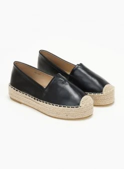 The Fashion Project Εσπαντρίγιες δερματίνη με σχοίνινη σόλα - Μαύρο 13 The Fashion Project Εσπαντρίγιες δερματίνη με σχοίνινη σόλα - Μαύρο -The Fashion Project κατάστημα espantrigies dermatini me sxoinini sola 110522 ebbv