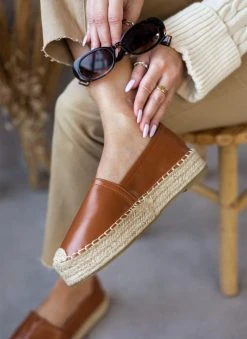 The Fashion Project Εσπαντρίγιες δερματίνη με σχοίνινη σόλα - Ταμπά