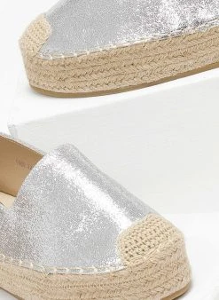 The Fashion Project Εσπαντρίγιες μεταλιζέ δίπατες - Ασημί 8 The Fashion Project Εσπαντρίγιες μεταλιζέ δίπατες - Ασημί -The Fashion Project κατάστημα espantrigies metalize dipates 110639 0kjn