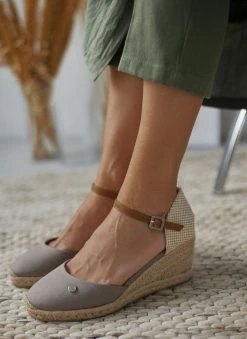 Εσπαντρίγιες Platform Refresh 170743 - Τάουπε -The Fashion Project κατάστημα espantrigies platform refresh 170743 110210 er4a