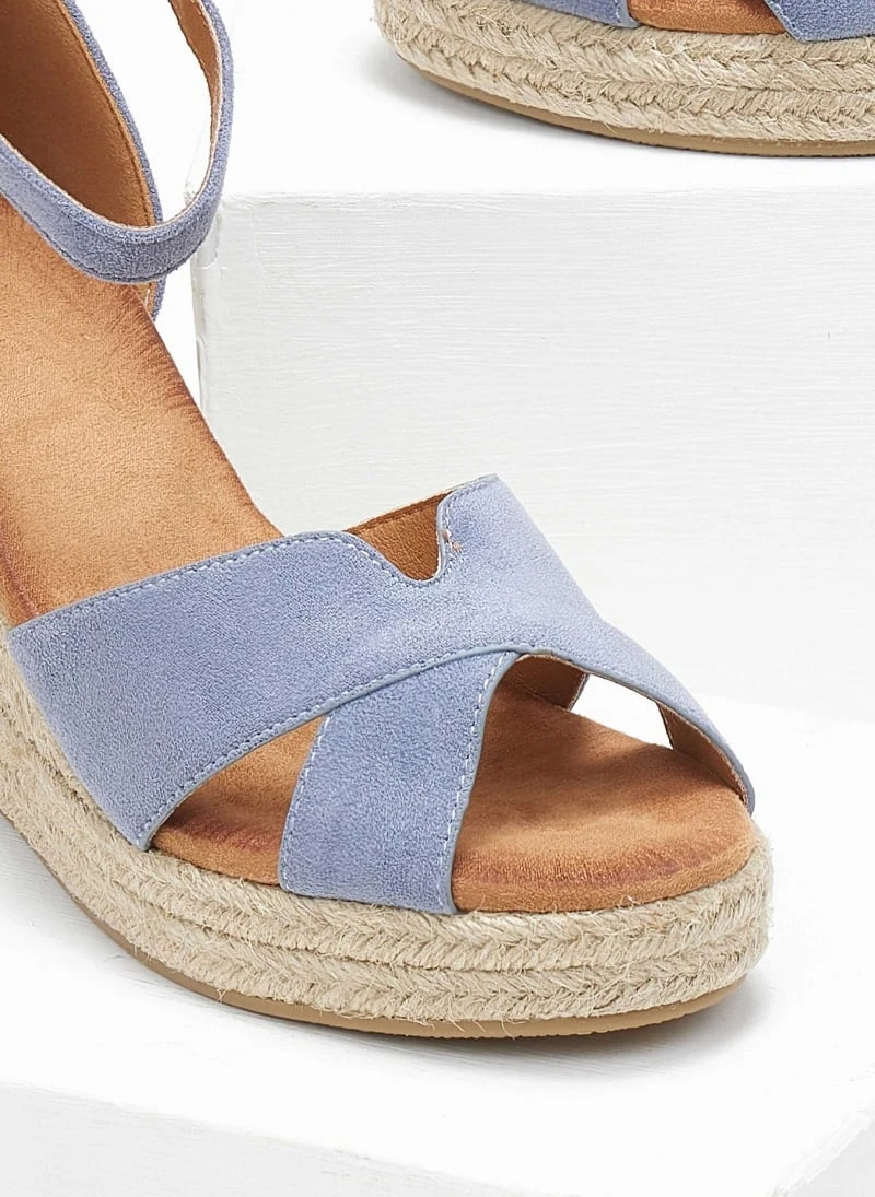 The Fashion Project Εσπαντρίγιες Platform Suede με χιαστί φάσα - Ραφ 6 The Fashion Project Εσπαντρίγιες Platform Suede με χιαστί φάσα - Ραφ - Image 4