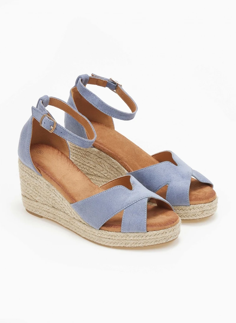 The Fashion Project Εσπαντρίγιες Platform Suede με χιαστί φάσα - Ραφ 5 The Fashion Project Εσπαντρίγιες Platform Suede με χιαστί φάσα - Ραφ - Image 3