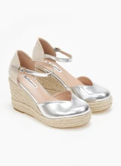 The Fashion Project Εσπαντρίγιες Platforms με μπαρέτα - Ασημί 9 The Fashion Project Εσπαντρίγιες Platforms με μπαρέτα - Ασημί -The Fashion Project κατάστημα espantrigies platforms me mpareta 110829 3del