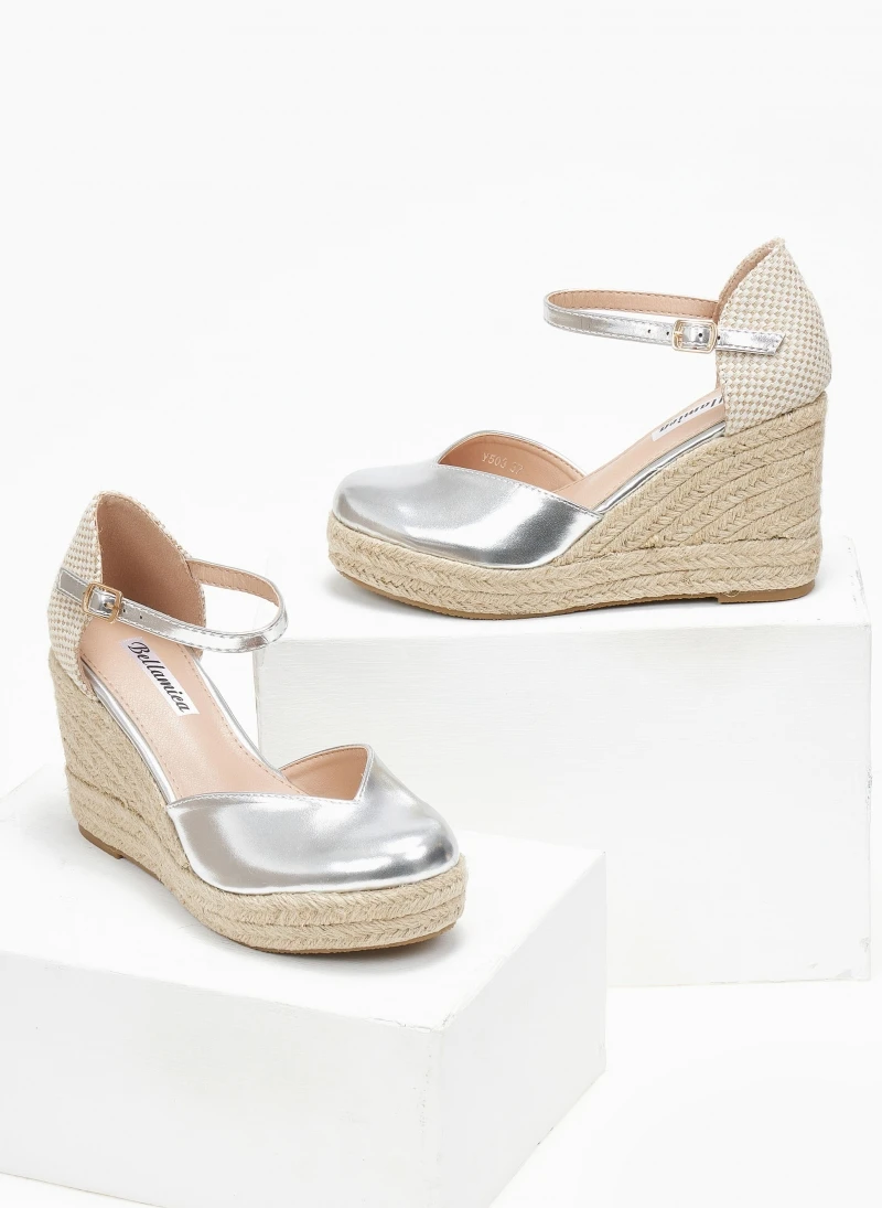 The Fashion Project Εσπαντρίγιες Platforms με μπαρέτα - Ασημί 4 The Fashion Project Εσπαντρίγιες Platforms με μπαρέτα - Ασημί - Image 2