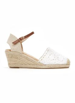 The Fashion Project Εσπαντρίγιες Platforms με μπαρέτα - Λευκό