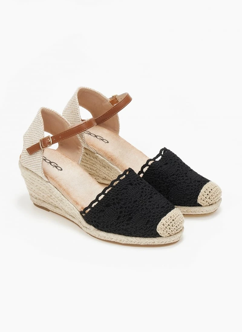 The Fashion Project Εσπαντρίγιες Platforms με μπαρέτα - Μαύρο 4 The Fashion Project Εσπαντρίγιες Platforms με μπαρέτα - Μαύρο - Image 2