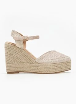 The Fashion Project Εσπαντρίγιες Platforms με μπαρέτα - Μπεζ