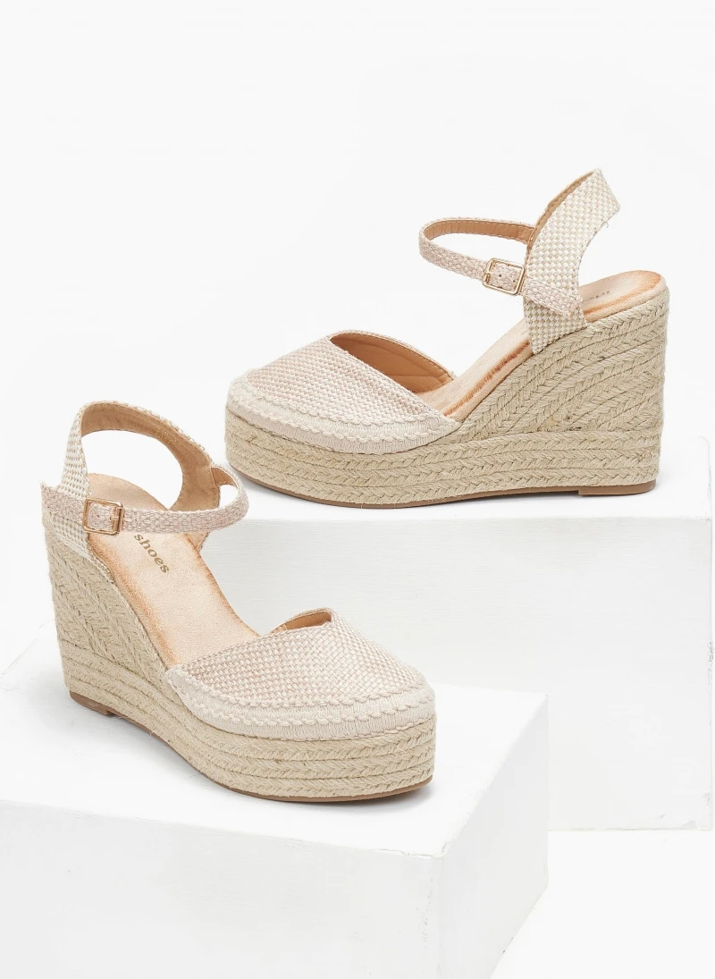 The Fashion Project Εσπαντρίγιες Platforms με μπαρέτα - Μπεζ 4 The Fashion Project Εσπαντρίγιες Platforms με μπαρέτα - Μπεζ - Image 2