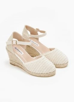 The Fashion Project Εσπαντρίγιες Platforms πλεκτές - Μπεζ -The Fashion Project κατάστημα espantrigies platforms plektes 111138 ck45