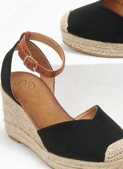 The Fashion Project Εσπαντρίγιες Platforms Suede με μπαρέτα - Μαύρο 8 The Fashion Project Εσπαντρίγιες Platforms Suede με μπαρέτα - Μαύρο -The Fashion Project κατάστημα espantrigies platforms suede me mpareta 111679 e2m7