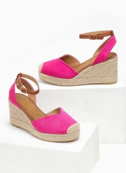 The Fashion Project Εσπαντρίγιες Platforms Suede με μπαρέτα - Φούξια 8 The Fashion Project Εσπαντρίγιες Platforms Suede με μπαρέτα - Φούξια -The Fashion Project κατάστημα espantrigies platforms suede me mpareta 111681 c9zy