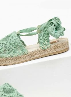 The Fashion Project Εσπαντρίγιες πλεκτές Lake Up - Μέντα 14 The Fashion Project Εσπαντρίγιες πλεκτές Lake Up - Μέντα -The Fashion Project κατάστημα espantrigies plektes lake up 110950 asr9