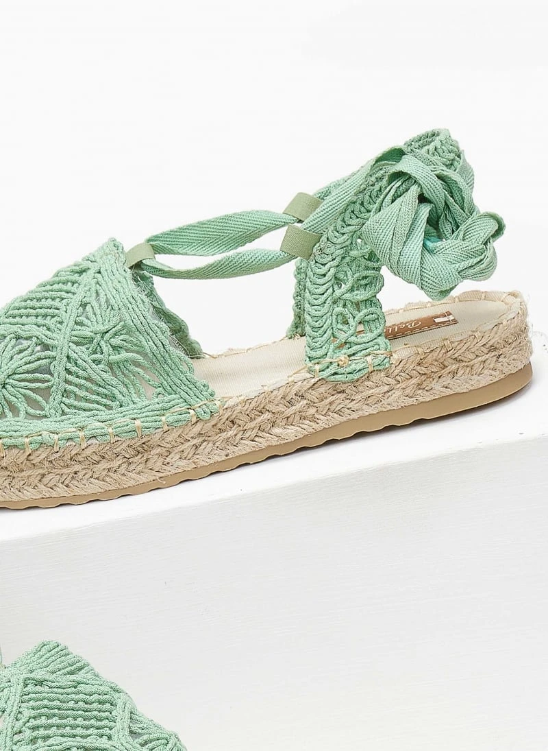 The Fashion Project Εσπαντρίγιες πλεκτές Lake Up - Μέντα 8 The Fashion Project Εσπαντρίγιες πλεκτές Lake Up - Μέντα - Image 6