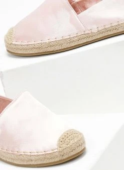 The Fashion Project Εσπαντρίγιες σατέν με σχοινί στη σόλα - Ροζ -The Fashion Project κατάστημα espantrigies saten me sxoini sti sola 110536 nwh1