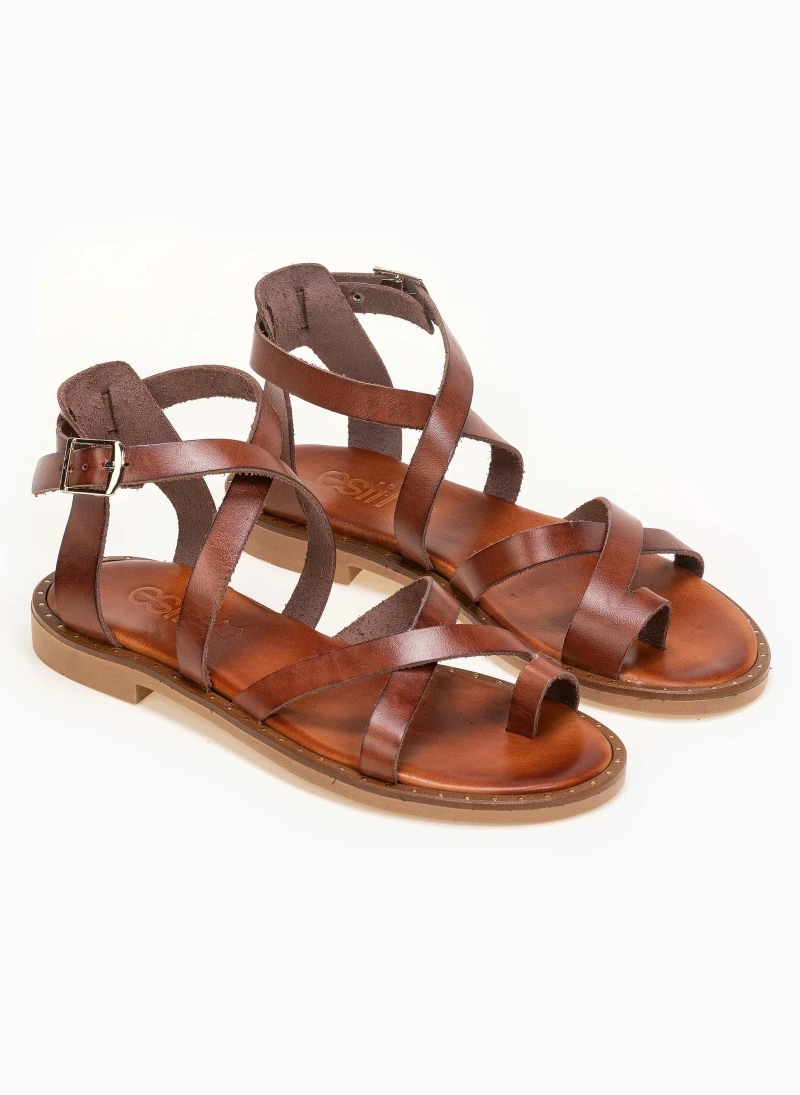 Σανδάλια δερμάτινα Crossover Tfp - Ταμπά 4 Σανδάλια δερμάτινα Crossover Tfp - Ταμπά - Image 2