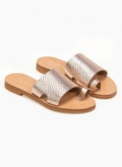 Σανδάλια δερμάτινα με ανάγλυφο Pattern Estil - Χαλκός 8 Σανδάλια δερμάτινα με ανάγλυφο Pattern Estil - Χαλκός -The Fashion Project κατάστημα estil dermatina sandalia me anaglufo snakeprint 91316 1h5a