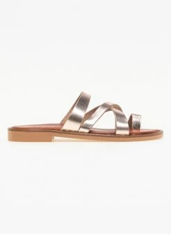 Σανδάλια δερμάτινα με λουράκια χιαστί Estil - Χαλκός 9 Σανδάλια δερμάτινα με λουράκια χιαστί Estil - Χαλκός -The Fashion Project κατάστημα estil dermatina sandalia me lourakia xiasti 91421 wa4e