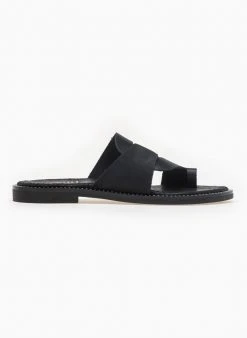 Δερμάτινα σανδάλια με Nubuck λεπτομέρεια Estil - Μαύρο 9 Δερμάτινα σανδάλια με Nubuck λεπτομέρεια Estil - Μαύρο -The Fashion Project κατάστημα estil dermatina sandalia me nubuck leptomereia 92076 ijok