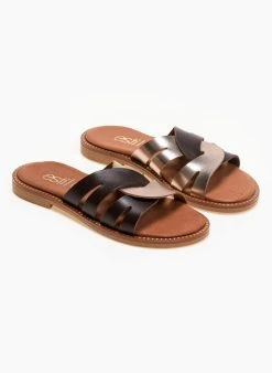 Σανδάλια δερμάτινα με περαστές φάσες Estil - Mocha 8 Σανδάλια δερμάτινα με περαστές φάσες Estil - Mocha -The Fashion Project κατάστημα estil dermatina sandalia me perastes fases 91167 72v7