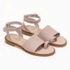 The Fashion Project Σανδάλια δερμάτινα Ankle Strap - Nude 2 The Fashion Project Σανδάλια δερμάτινα Ankle Strap - Nude -The Fashion Project κατάστημα flat dermatina pedila me fardia fasa 90902 bb1u