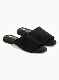 The Fashion Project Σανδάλια καστόρινα - Μαύρο -The Fashion Project κατάστημα kastorina xwsta flat sandalia 91070 8kmv