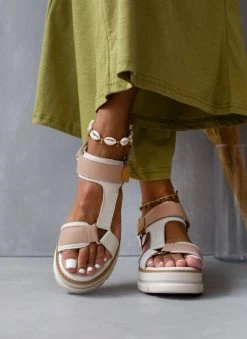 Σανδάλια δερμάτινα Sporty Carmela 68543 - Πάγου