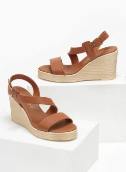 Πλατφόρμες δερμάτινες Estil - Ταμπά -The Fashion Project κατάστημα platformes dermatines estil 111171 ui1r
