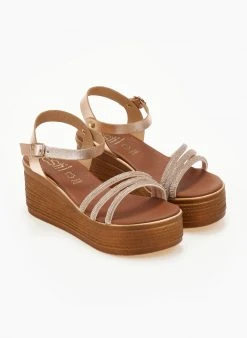 Πλατφόρμες δερμάτινες με Strass Estil - Χαλκός 14 Πλατφόρμες δερμάτινες με Strass Estil - Χαλκός -The Fashion Project κατάστημα platformes dermatines estil me strass 105026 2nzy