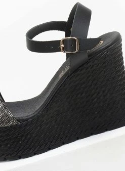 Πλατφόρμες δερμάτινες με μπαρέτα Estil - Μαύρο 9 Πλατφόρμες δερμάτινες με μπαρέτα Estil - Μαύρο -The Fashion Project κατάστημα platformes dermatines me mpareta estil 110486 5z4p