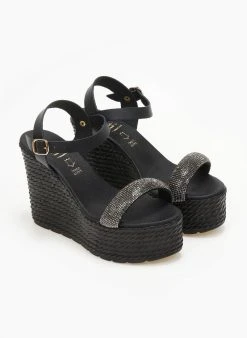 Πλατφόρμες δερμάτινες με μπαρέτα Estil - Μαύρο 8 Πλατφόρμες δερμάτινες με μπαρέτα Estil - Μαύρο -The Fashion Project κατάστημα platformes dermatines me mpareta estil 110486 zkn3