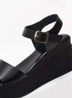 Πλατφόρμες δερμάτινες Tfp - Μαύρο 13 Πλατφόρμες δερμάτινες Tfp - Μαύρο -The Fashion Project κατάστημα platformes dermatines tfp 101998 iuix