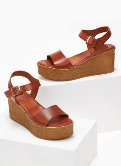 Πλατφόρμες δερμάτινες Tfp - Ταμπά -The Fashion Project κατάστημα platformes dermatines tfp 101999 vk61