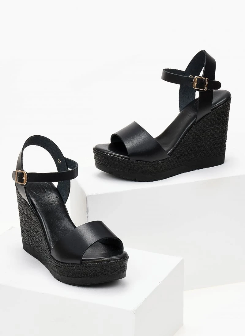 Πλατφόρμες δερμάτινες Tfp - Μαύρο 8 Πλατφόρμες δερμάτινες Tfp - Μαύρο - Image 6