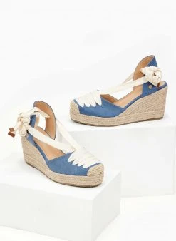 Xti Footwear Εσπαντρίγιες Platforms με κορδέλα Xti 44517 - Μπλε Jean 11 Xti Footwear Εσπαντρίγιες Platforms με κορδέλα Xti 44517 - Μπλε Jean -The Fashion Project κατάστημα platformes espantrigies suede me sxoini xti 44517 100509 7se5