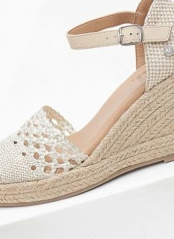 Xti Footwear Εσπαντρίγιες Platform με πλεκτό σχέδιο Xti 140959 - Μπεζ 15 Xti Footwear Εσπαντρίγιες Platform με πλεκτό σχέδιο Xti 140959 - Μπεζ -The Fashion Project κατάστημα platformes me crochet sxedioxti 140959 110218 r6cc