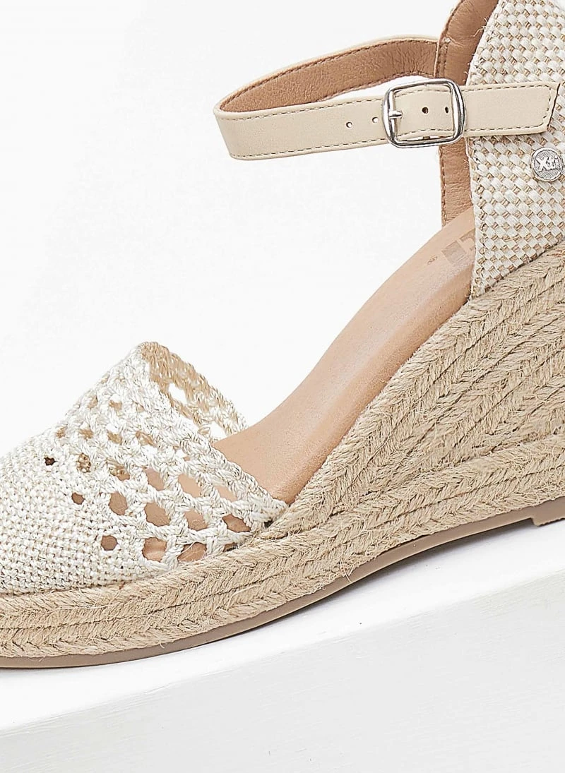 Xti Footwear Εσπαντρίγιες Platform με πλεκτό σχέδιο Xti 140959 - Μπεζ 8 Xti Footwear Εσπαντρίγιες Platform με πλεκτό σχέδιο Xti 140959 - Μπεζ - Image 6