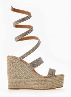 The Fashion Project Πλατφόρμες με Strass φάσες - Ασημί 10 The Fashion Project Πλατφόρμες με Strass φάσες - Ασημί -The Fashion Project κατάστημα platformes me strass fases 104480 3pfh