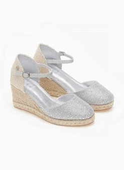 Xti Footwear Εσπαντρίγιες Platform με στρας Xti 141324 - Ασημί 11 Xti Footwear Εσπαντρίγιες Platform με στρας Xti 141324 - Ασημί -The Fashion Project κατάστημα platformes me sxoinini sola kai strassxti 141324 110196 wlrw