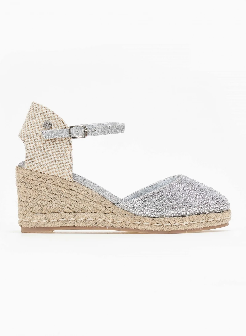 Xti Footwear Εσπαντρίγιες Platform με στρας Xti 141324 - Ασημί 4 Xti Footwear Εσπαντρίγιες Platform με στρας Xti 141324 - Ασημί - Image 2