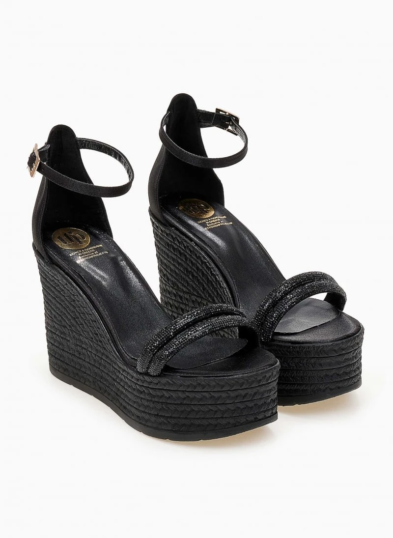 Πλατφόρμες με Strass Tfp - Μαύρο 7 Πλατφόρμες με Strass Tfp - Μαύρο - Image 6