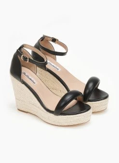 The Fashion Project Πλατφόρμες με μπαρέτα - Μαύρο -The Fashion Project κατάστημα platformes psiles me mpareta 110957 o2k6