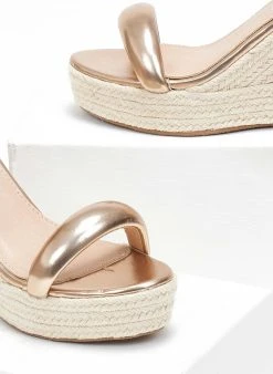 The Fashion Project Πλατφόρμες με μπαρέτα - Χαλκός -The Fashion Project κατάστημα platformes psiles me mpareta 110958 1ejs