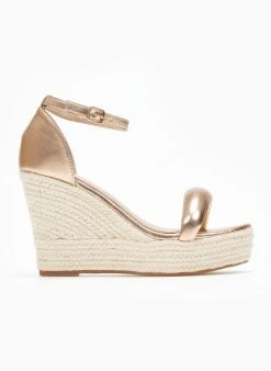 The Fashion Project Πλατφόρμες με μπαρέτα - Χαλκός