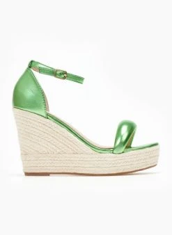 The Fashion Project Πλατφόρμες με μπαρέτα - Πράσινο