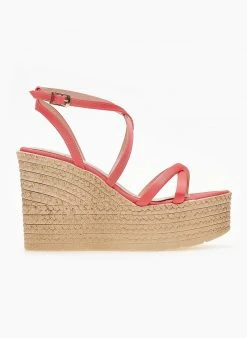 Πλατφόρμες σατέν χαστί Tfp - Κοραλί