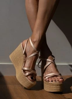 Πλατφόρμες σατέν χαστί Tfp - Nude 11 Πλατφόρμες σατέν χαστί Tfp - Nude -The Fashion Project κατάστημα platformes saten tfp me desimo xiasti 101319 0yhz