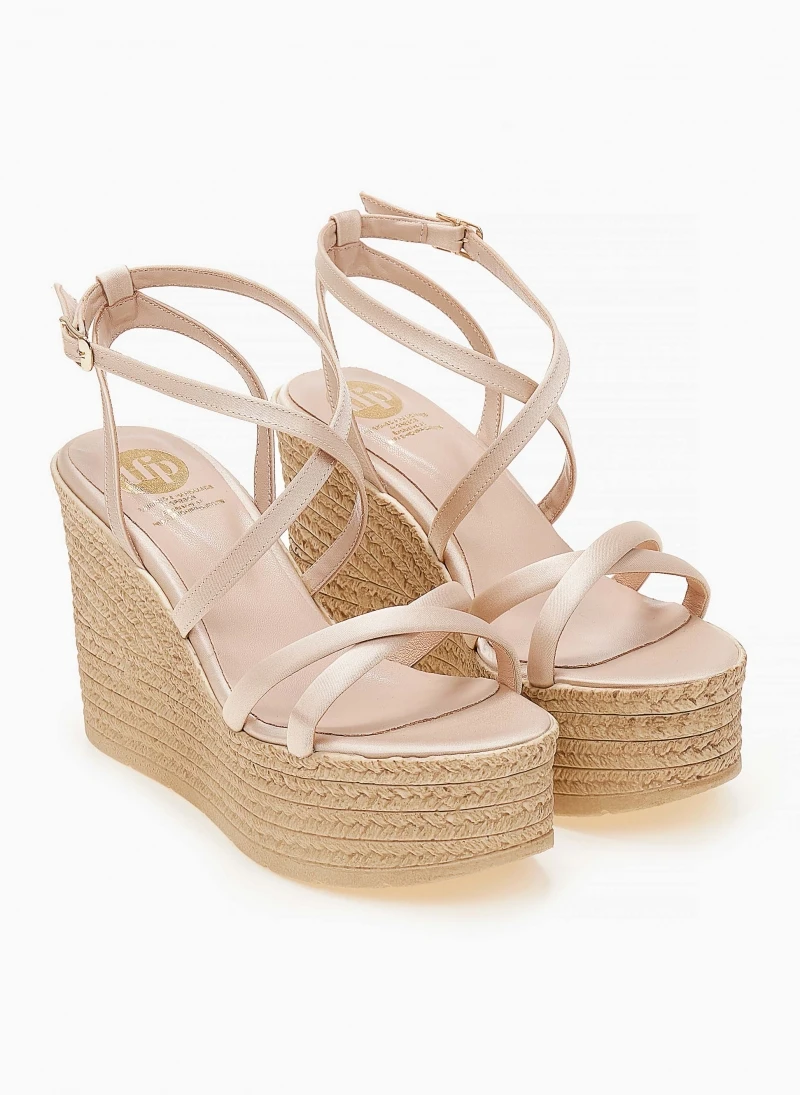 Πλατφόρμες σατέν χαστί Tfp - Nude 8 Πλατφόρμες σατέν χαστί Tfp - Nude - Image 6